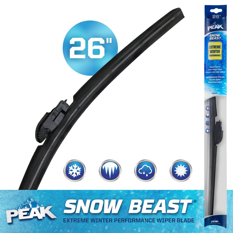 PEAK Snow Beast Winter Windshield Wiper Blade, 26-inch - Image 2